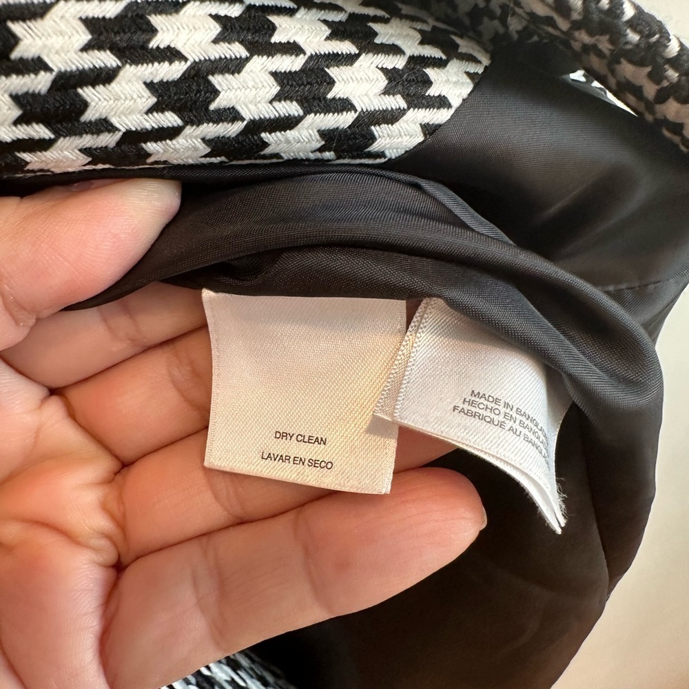 Kasper Women's Blazer - Black and White - Picture 5 of 9